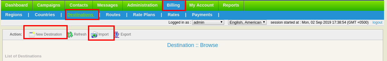 billing d